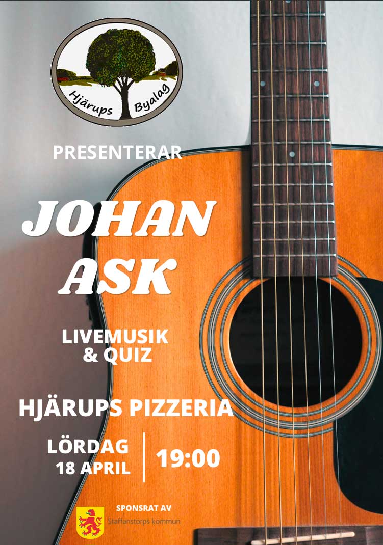 Musikkv;auml;ll med quiz - Johan Ask