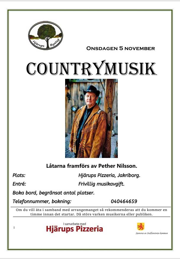 Countrykväll med Pether Nilsson