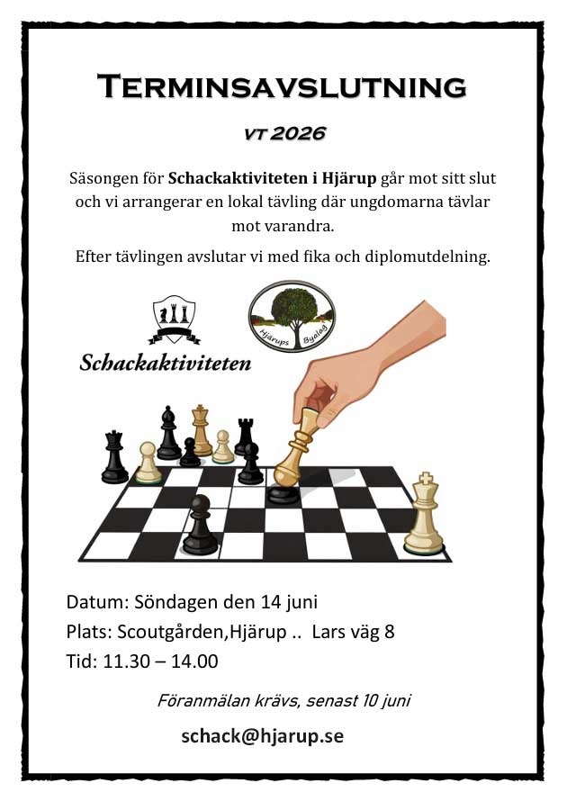 Schackavslutning